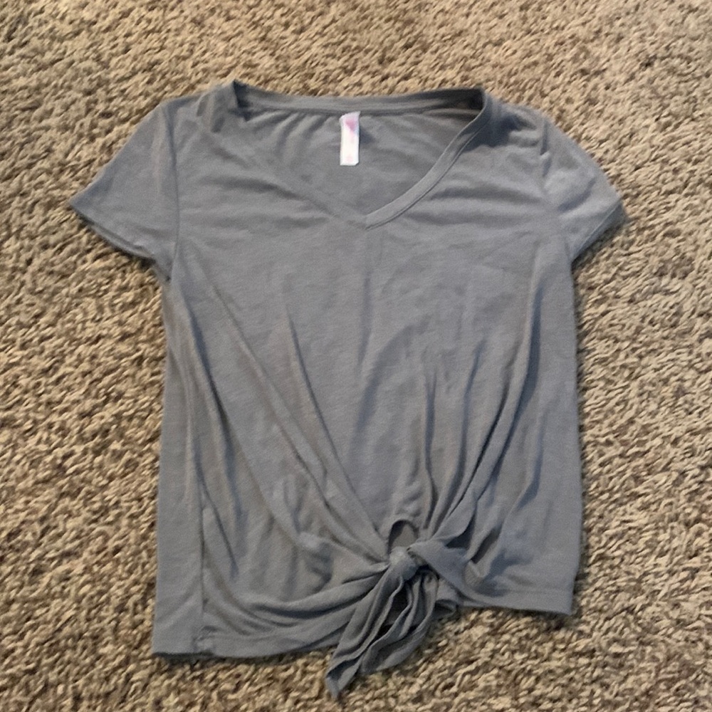 Womens grey crop